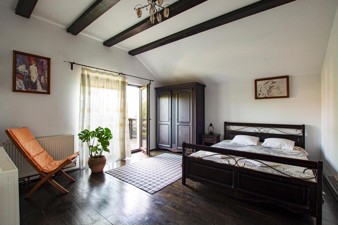 Pension Andra'S House Horezu Bagian luar foto