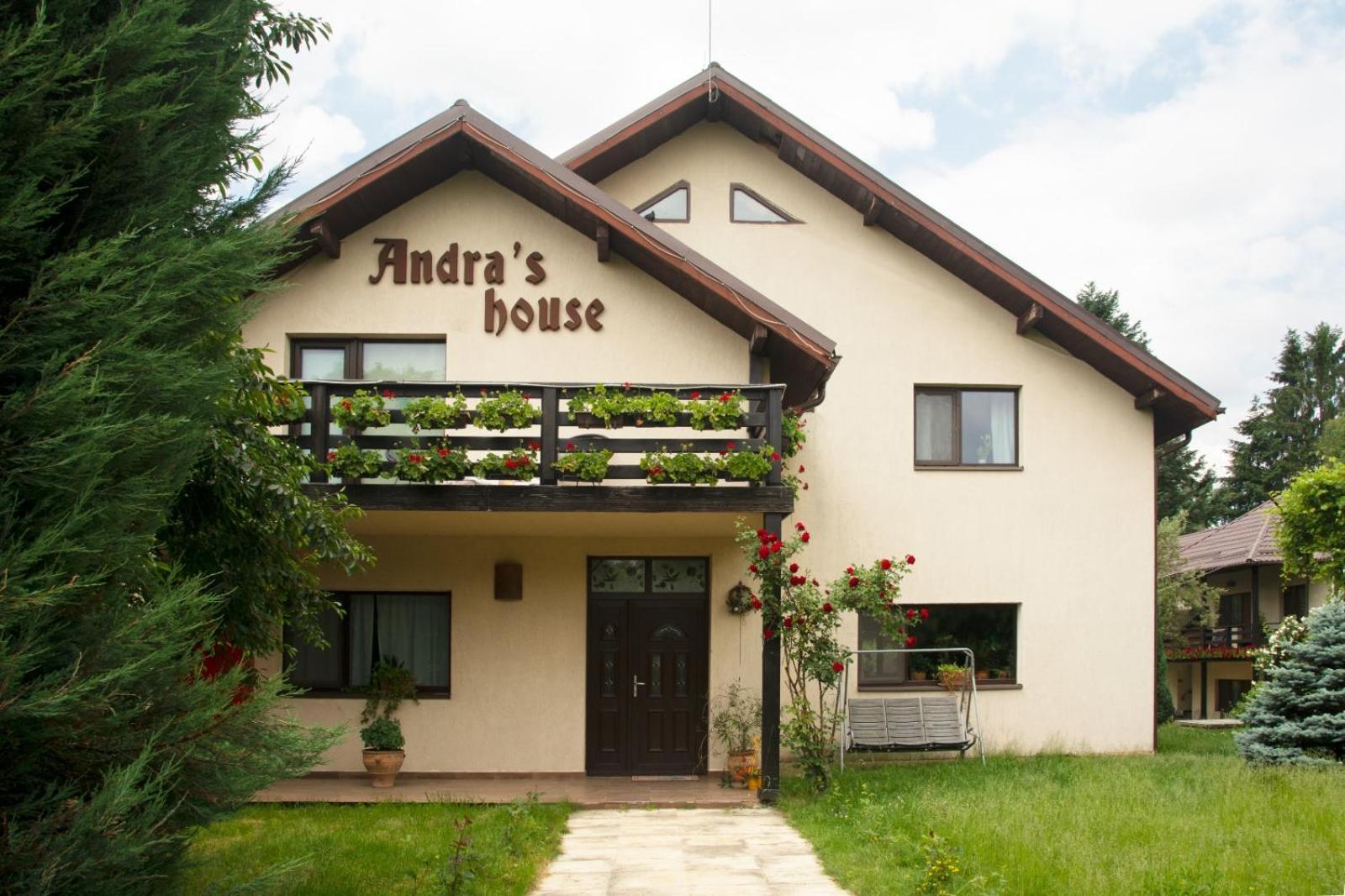 Pension Andra'S House Horezu Bagian luar foto